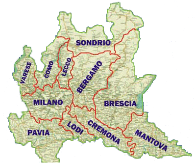 Map Of Lombardy